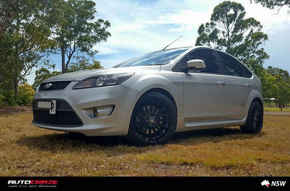 FORD FIESTA LUX MATTE BLACK